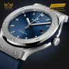 Hublot Classic Fusion Titanium Blue 45MM chống nước 50m – phù hợp cho phong cách sống năng động