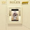 Rolex Lady-Datejust m279161 mặt số socola sang trọng 