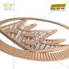 Mặt logo vương miện KyLan vàng nguyên khối Au750 đính kim cương
