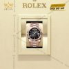 Rolex Day-Date 40 Oyster m228235 mặt số xám đen Ombré