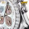 Rolex Cosmograph Daytona m126589RBR mặt số ngọc trai trắng