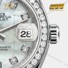 Rolex Lady-Datejust m279139RBR mặt số ngọc trai 