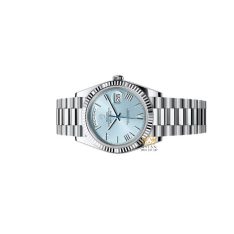 Rolex Day-Date m228236 40mm mặt số xanh băng giá