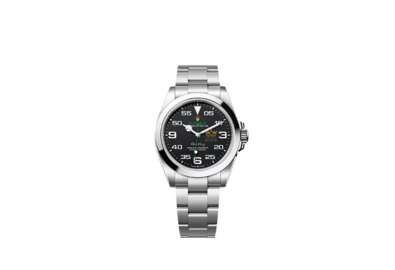 Rolex Air-King Oyster m126900 40 mm mặt số đen