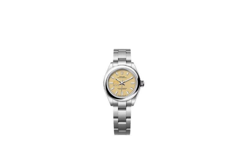 Rolex Oyster Perpetual m276200, 28mm mặt số màu be