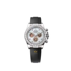 Rolex Cosmograph Daytona m126589RBR mặt số ngọc trai trắng