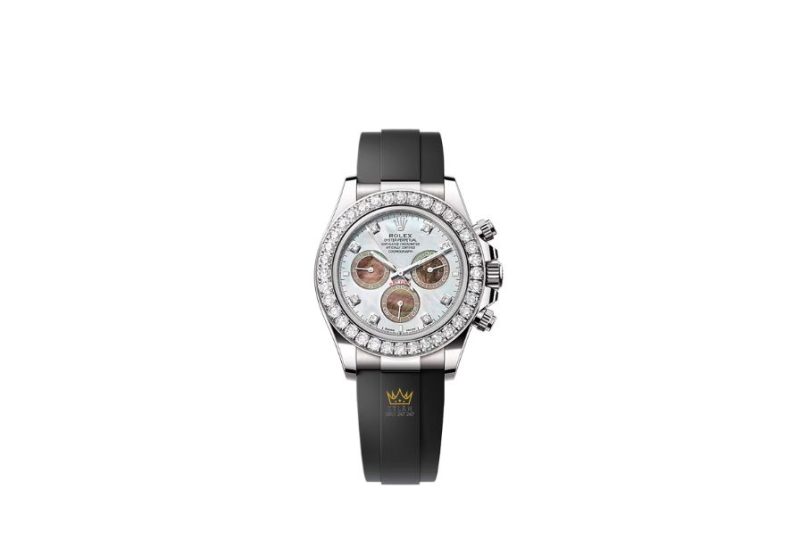 Rolex Cosmograph Daytona m126589RBR mặt số ngọc trai trắng