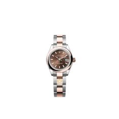 Rolex Lady-Datejust m279161 mặt số socola sang trọng 
