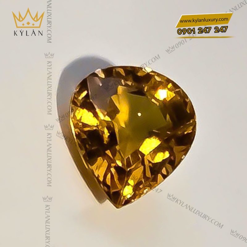 Đá quý sapphire vàng