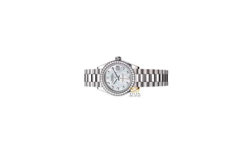 Rolex Lady-Datejust m279139RBR mặt số ngọc trai 