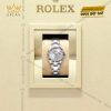 Đồng hồ Rolex Lady-Datejust m279174 mặt số bạc
