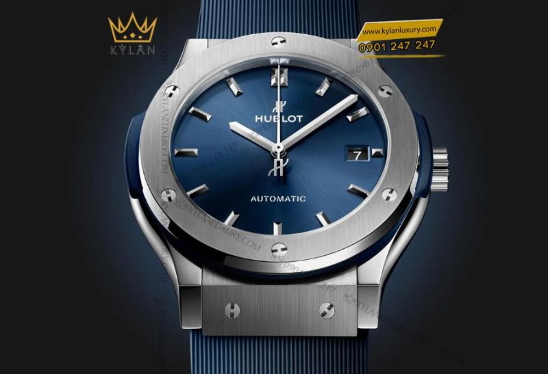 Hublot Classic Fusion Titanium Blue 511.NX.7170.RX 45MM