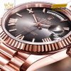 Rolex Day-Date 40 Oyster m228235 mặt số xám đen Ombré
