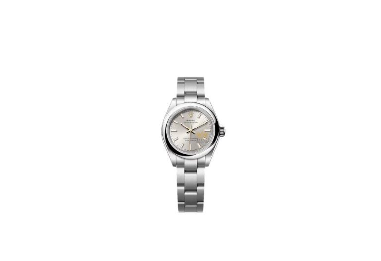 Rolex Oyster Perpetual m276200 28mm mặt số bạc tinh xảo