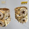 Vỏ nhẫn Rolex vàng vàng nguyên khối Au750 đính kim cương