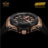 Thiết kế đồng hồ Hublot Big Bang King Gold Ceramic với vỏ vàng King Gold và bezel ceramic đen