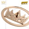 Mặt logo vương miện KyLan vàng nguyên khối Au750 đính kim cương