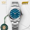 Rolex Oyster Perpetual m277200 31mm mặt số xanh biển tinh xảo