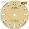 Rolex Oyster Perpetual m276200, 28mm mặt số màu be