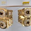 Vỏ nhẫn Rolex vàng vàng nguyên khối Au750 đính kim cương