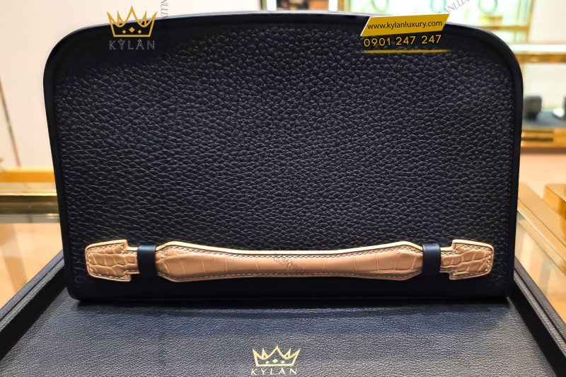 Túi Clutch da Togo mix da cá Alligator