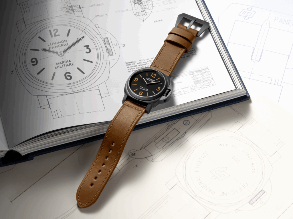 Kỳ Lân Luxury Dong ho Panerai Luminor Marina Militare PAM05218 1 Đồng hồ Panerai Luminor Marina Militare PAM05218