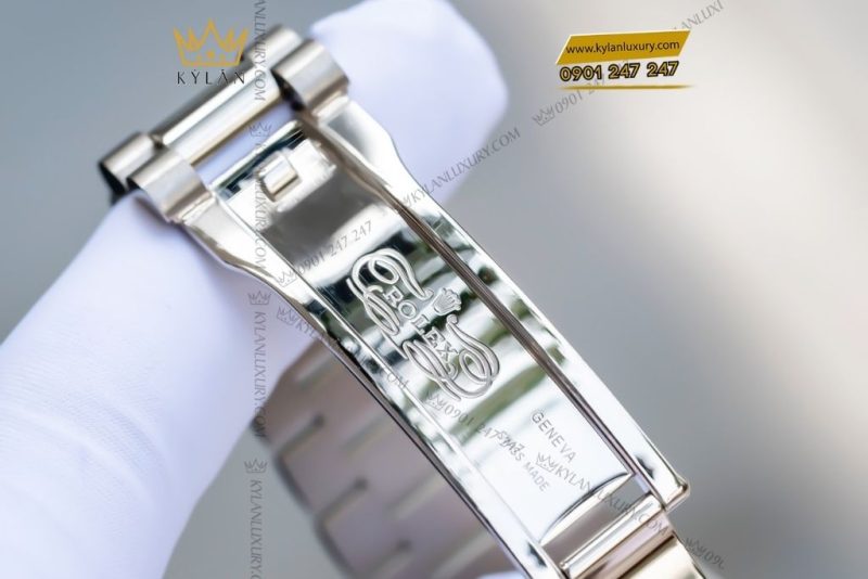Đồng hồ Rolex Day-Date 36 mặt khảm trai nạm kim cương 128239-0007