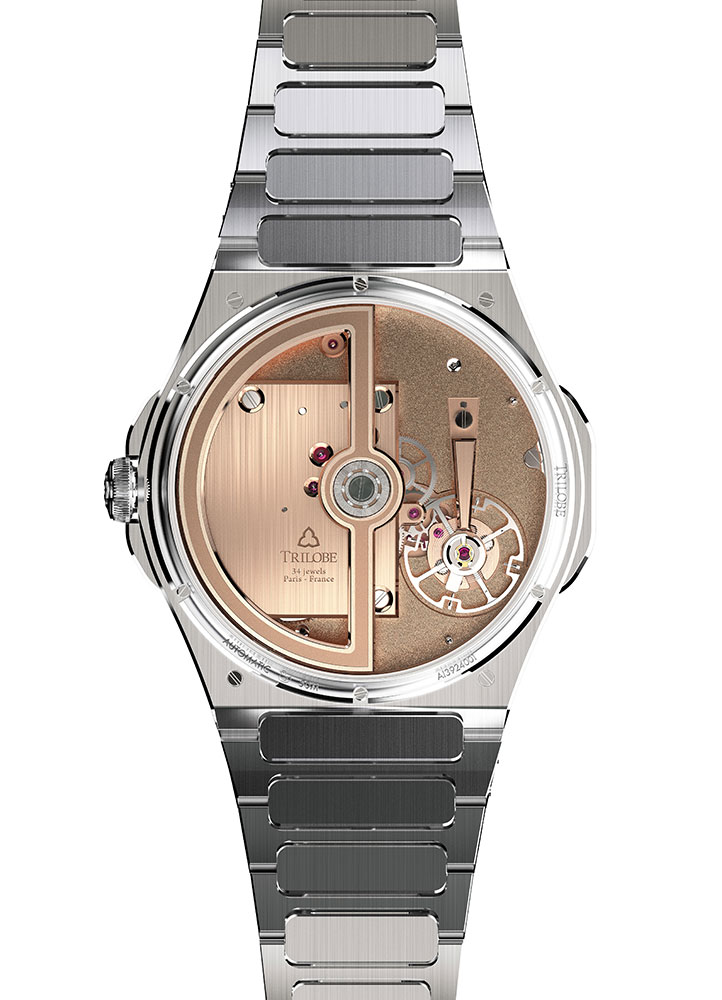 Kỳ Lân Luxury Dong ho Trilobe Trent Deuxe cung bo may Made In Paris4 Đồng hồ Trilobe Trent-Deuxe X-Nihilo cùng bộ máy “Made In Paris”