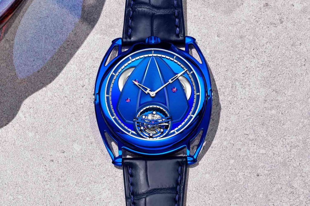 Kỳ Lân Luxury Hai san pham dong ho De Bethune nho nhat2 Đồng hồ DB25xs Starry Varius và DB28xs Kind of Blue Tourbillon