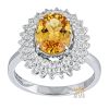 Kỳ Lân Luxury Thiet ke chua co ten 6 1 Nhẫn kim cương vàng trắng nguyên khối Au750 đính đá sapphire