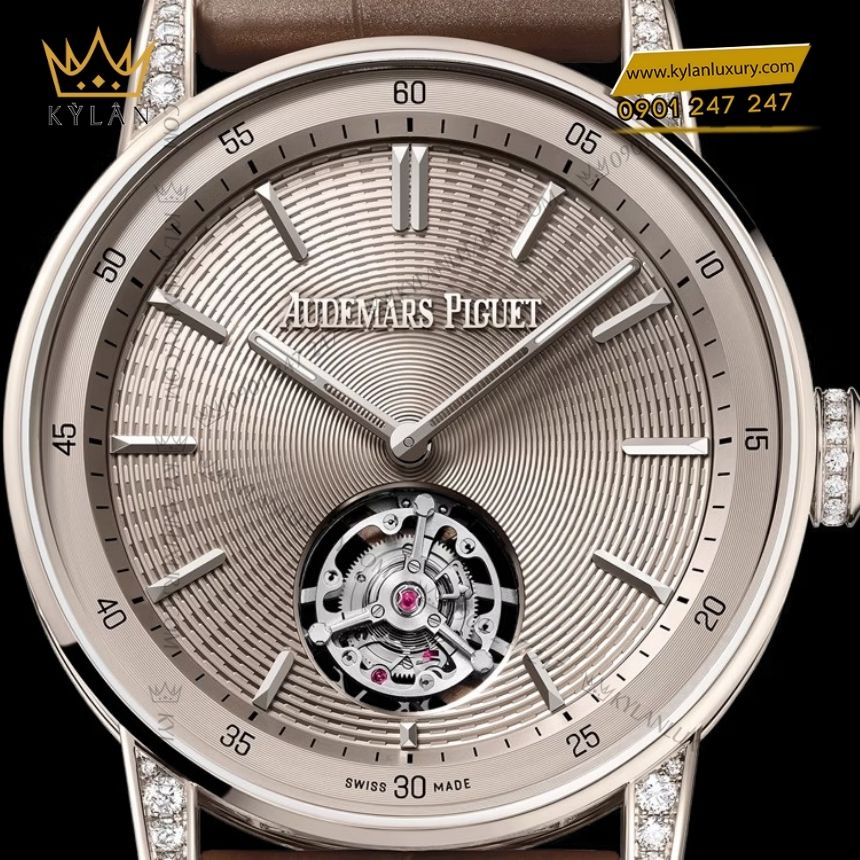 Kỳ Lân Luxury audemars piguet code1159 26665SG ZZ D209CR 01 6 Đồng hồ Audemars Piguet Code 11.59 Flying Tourbillon mặt sand gold