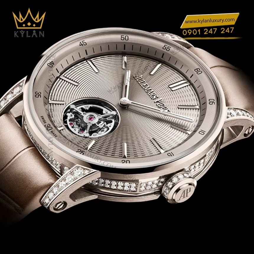 Kỳ Lân Luxury audemars piguet code1159 26665SG ZZ D209CR 01 Đồng hồ Audemars Piguet Code 11.59 Flying Tourbillon