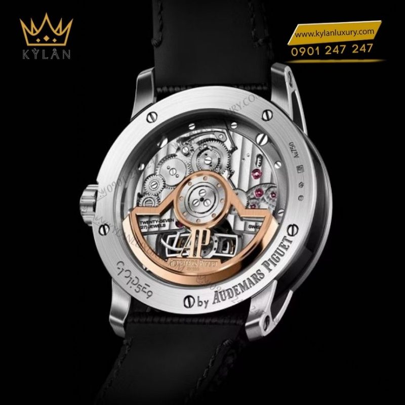 Đồng hồ Audemars Piguet Code 11.59 Flying Tourbillon mặt đen onyx