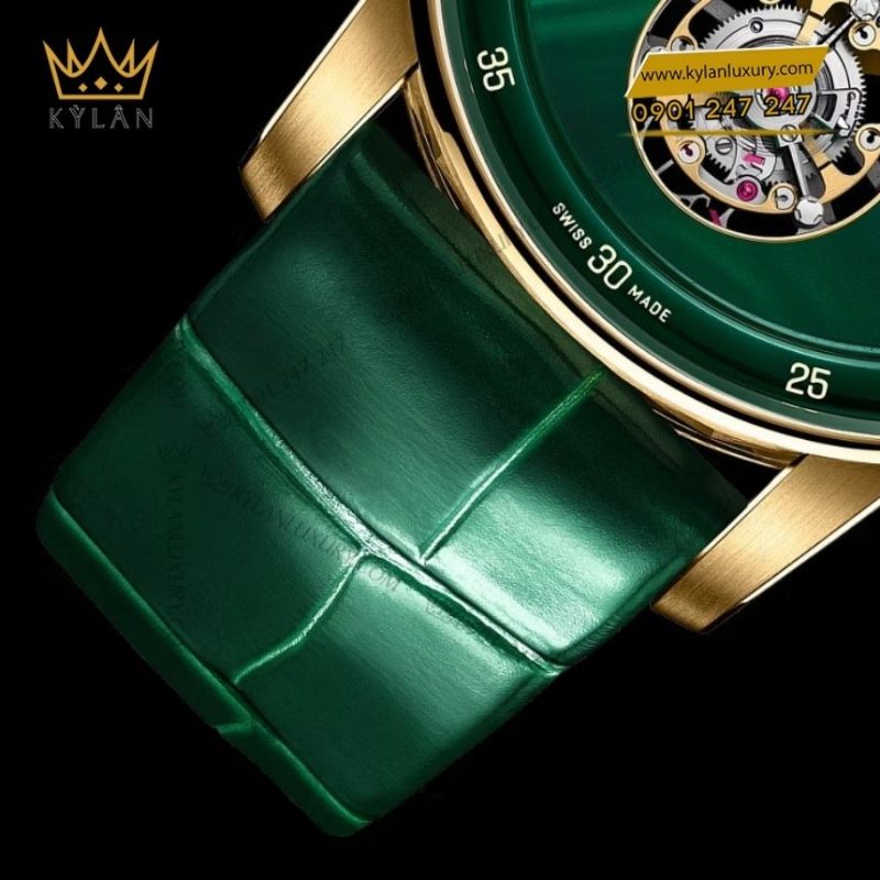Đồng hồ Audemars Piguet Code 11.59 Flying Tourbillon mặt xanh malachite