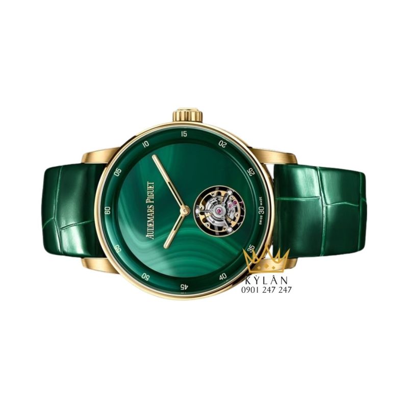 Đồng hồ Audemars Piguet Code 11.59 Flying Tourbillon mặt xanh malachite