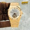 Đồng hồ Royal Oak Selfwinding Flying Tourbillon xám ivory 26730OR