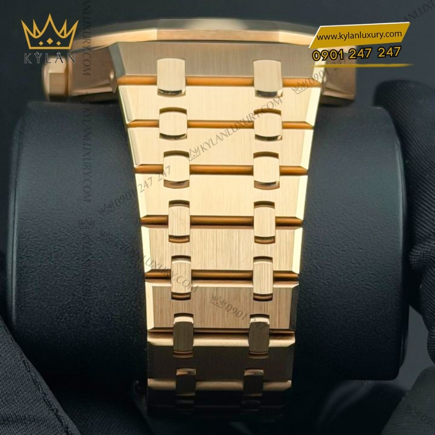 Kỳ Lân Luxury audemars piguet royal oak 26730or 1320or 05 11 Đồng hồ Royal Oak Selfwinding Flying Tourbillon xám ivory 26730OR