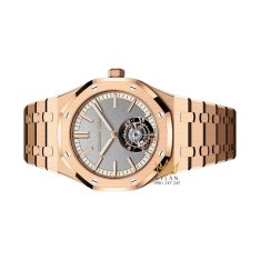 Đồng hồ Audemars Piguet Royal Oak Selfwinding Flying Tourbillon mặt xám kem