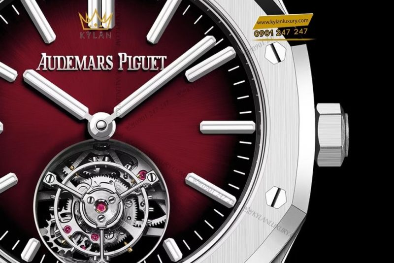 Đồng hồ Audemars Piguet Royal Oak Selfwinding Flying Tourbillon smoked burgundy