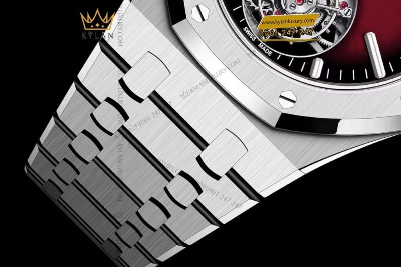 Đồng hồ Audemars Piguet Royal Oak Selfwinding Flying Tourbillon smoked burgundy