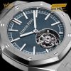 Đồng hồ Audemars Piguet Royal Oak Selfwinding Flying Tourbillon mặt xanh khói