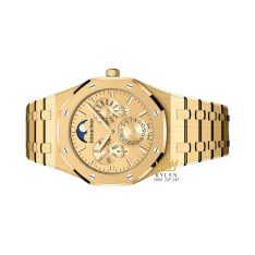 Đồng hồ Audemars Piguet Royal Oak Perpetual Calendar Ultra-Thin vàng khối