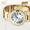 Đồng hồ Cartier Ballon Bleu de Cartier vành kim cương CRWJBB0070