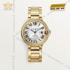Đồng hồ Cartier Ballon Bleu de Cartier vành kim cương CRWJBB0070