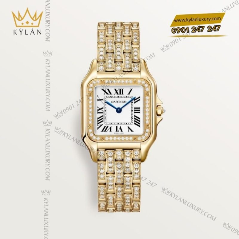 Đồng hồ Cartier Panthère de Cartier nạm kim cương CRWJPN0060