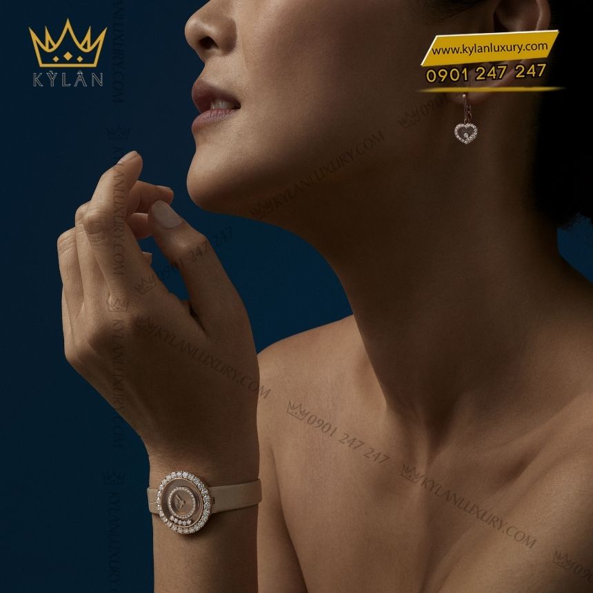 Kỳ Lân Luxury chopard happy diamonds joaillerie 29mm 5 Đồng hồ Chopard Happy Diamonds Joaillerie 29mm 205369-5002