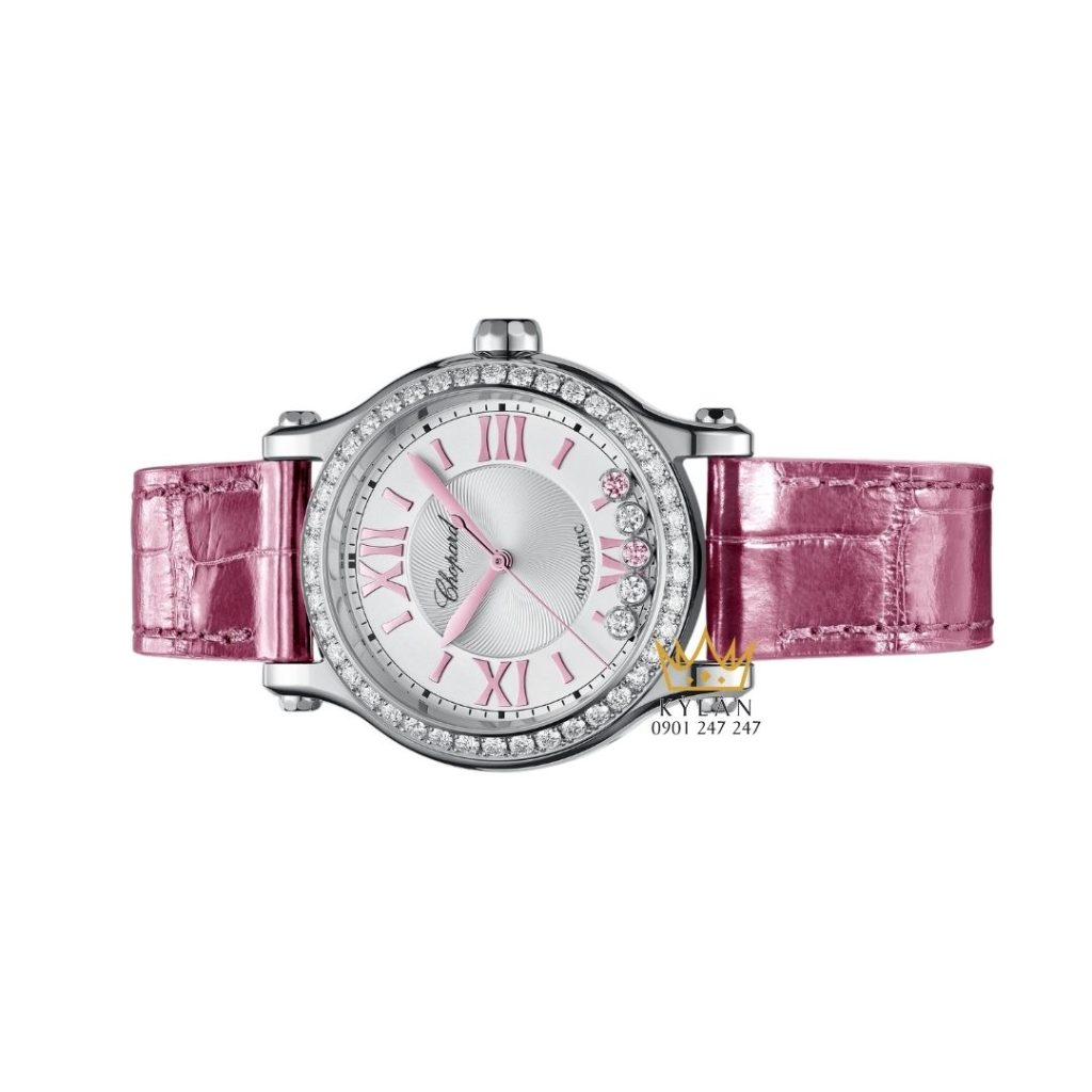 Kỳ Lân Luxury chopard happy sport 278608 3008 4 1 Đồng hồ Chopard Happy Sport vành kim cương 278608-3008