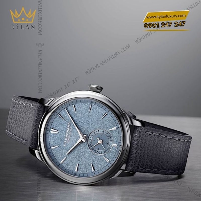 Đồng hồ Chopard L.U.C Quattro Mark IV mặt ice blue