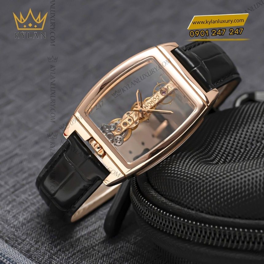 Kỳ Lân Luxury corum golden bridge classic 11316055 0002 5 Đồng hồ Corum Golden Bridge Classic vàng hồng