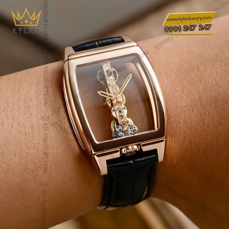 Đồng hồ Corum Golden Bridge Classic vàng hồng